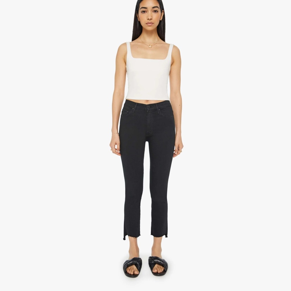 MOTHER The Insider Crop Step Fray - Size 33 - NWOT